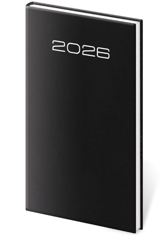 Kapesní diář Old Karachi černý