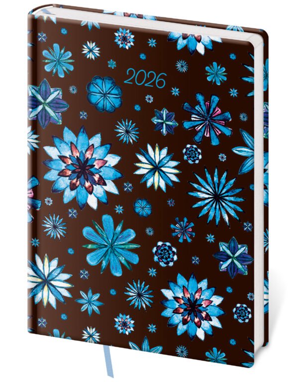 SOFT (ekologické desky) - Denní diář A5 Vario Lyra Nocturno