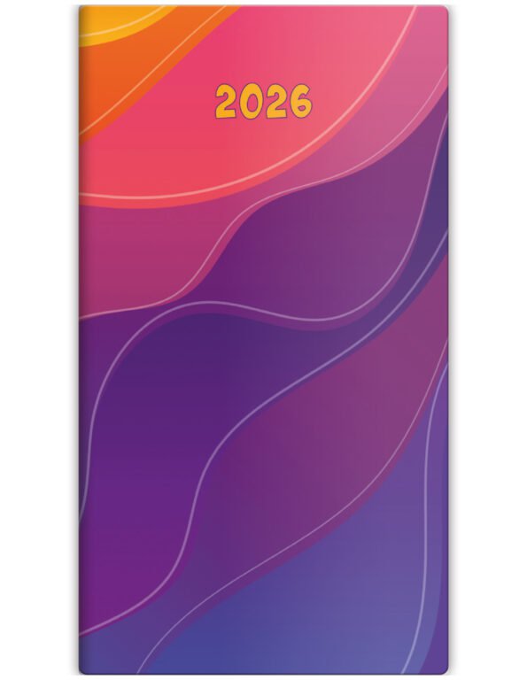 SOFT (ekologické desky) - Čtrnáctidenní diář Napoli design 6