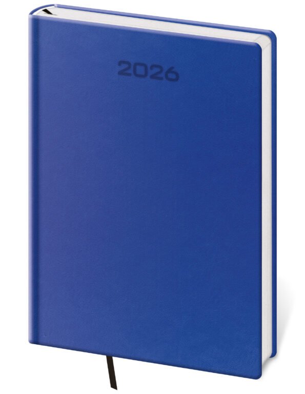 Týdenní diář A5 Soft modrý