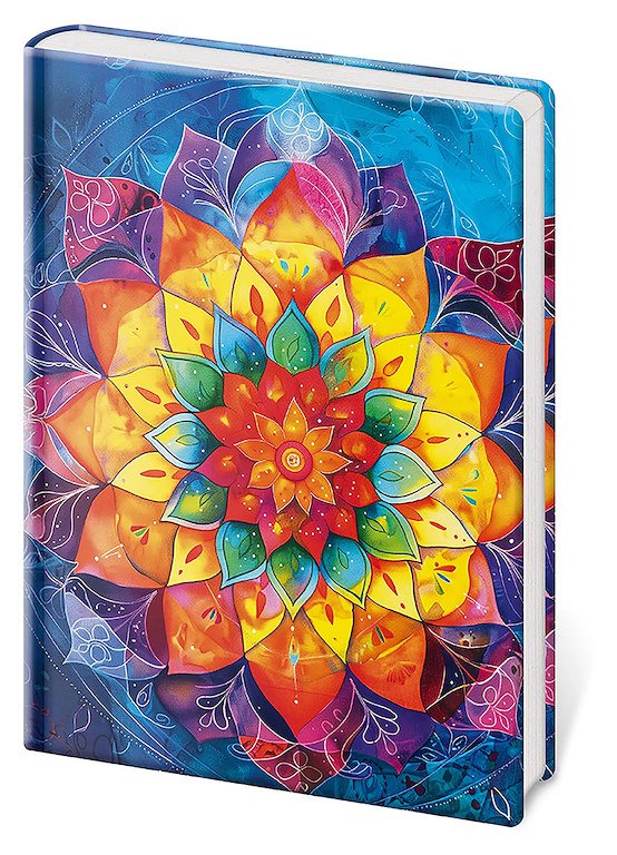 Zápisníky Black +, Double + - Linkovaný zápisník Vario L - Mandala