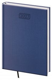 Diáře 2027, plánovací diáře - Denní diář A5 Zephir modrý