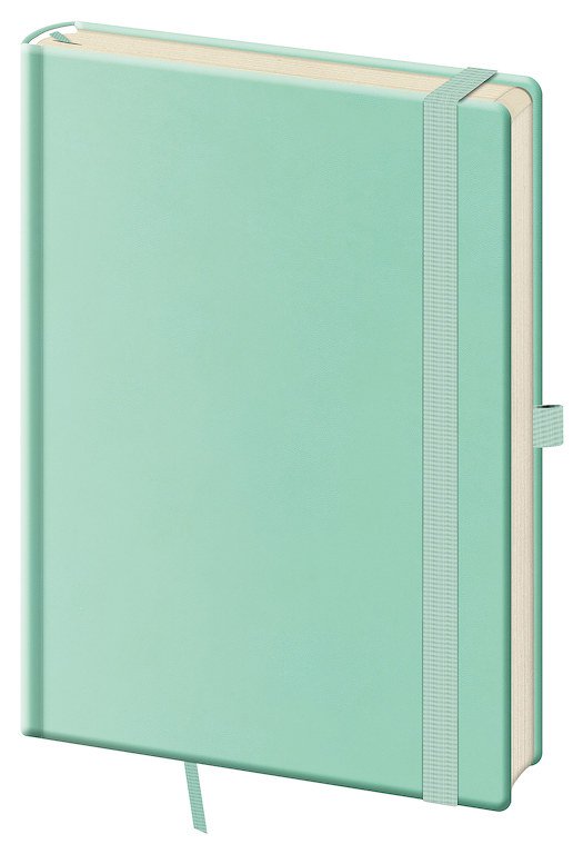 Linkovaný zápisník Print Pop L Light green