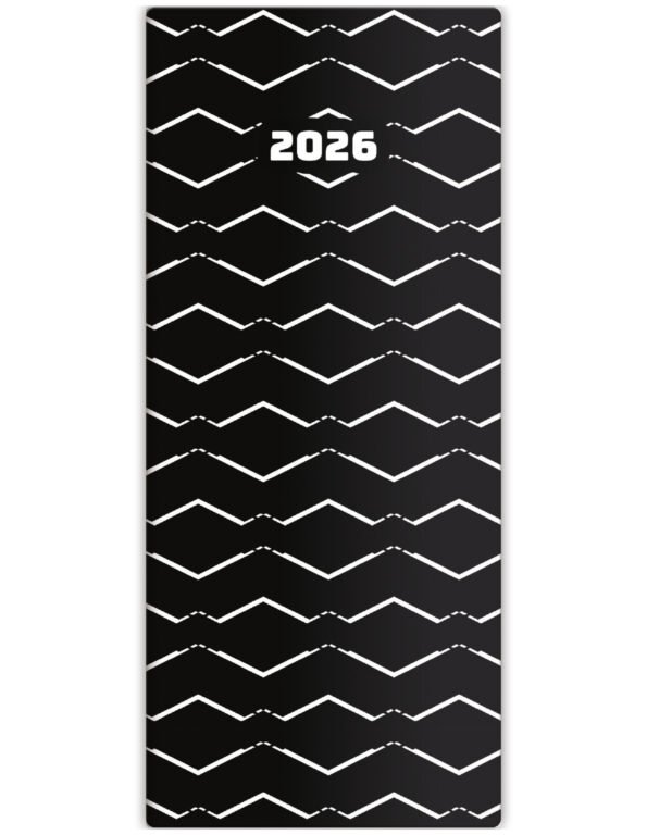 Diáře 2026, plánovací diáře - Měsíční diář Napoli design 3