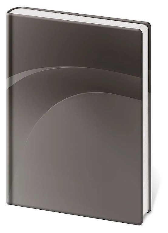 Zápisníky Black +, Double + - Linkovaný zápisník Vario L - Grey Waves