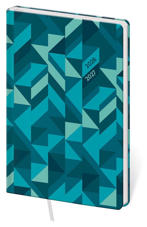 Diáře 2027, plánovací diáře - Školní diář STUDENT Geometric 2026/27 - české kalendárium