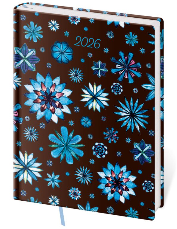 SOFT (ekologické desky) - Denní diář B6 Vario Lyra Nocturno