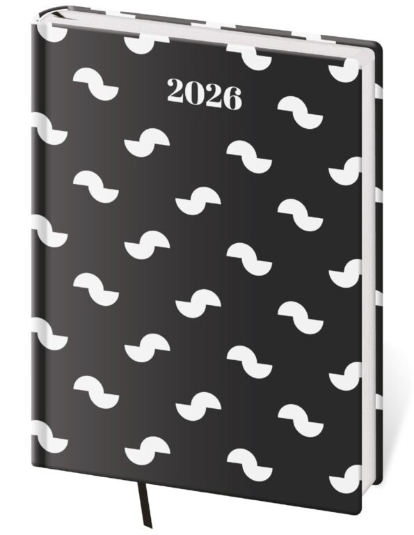 SOFT (ekologické desky) - Denní diář B6 Vario Lyra Eclipse