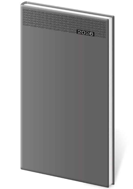 Kapesní diář Gommato šedý