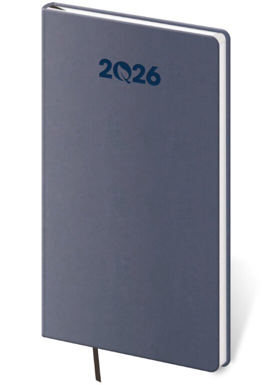 SOFT (ekologické desky) - Kapesní diář ECO Lavender