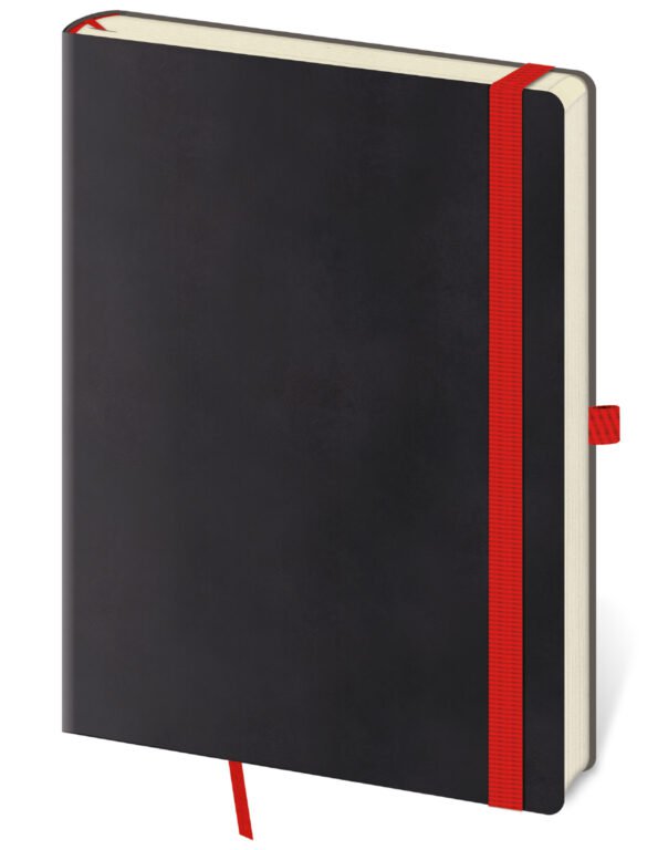 Linkovaný zápisník Flexies L Black