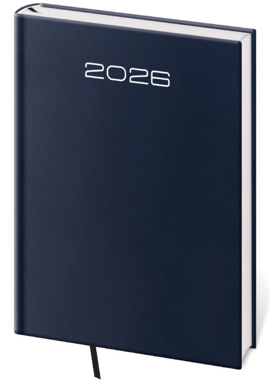 Diáře 2026, plánovací diáře - Týdenní diář B5 Old Karachi modrý