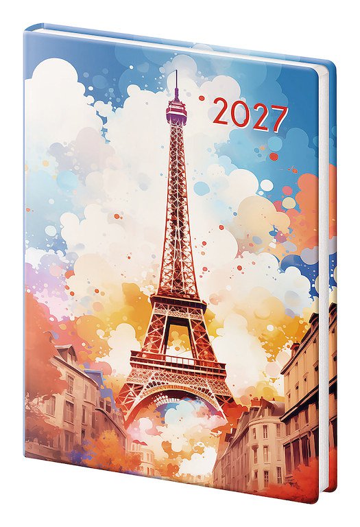Kapesní diář A7 Vario Lyra Paris