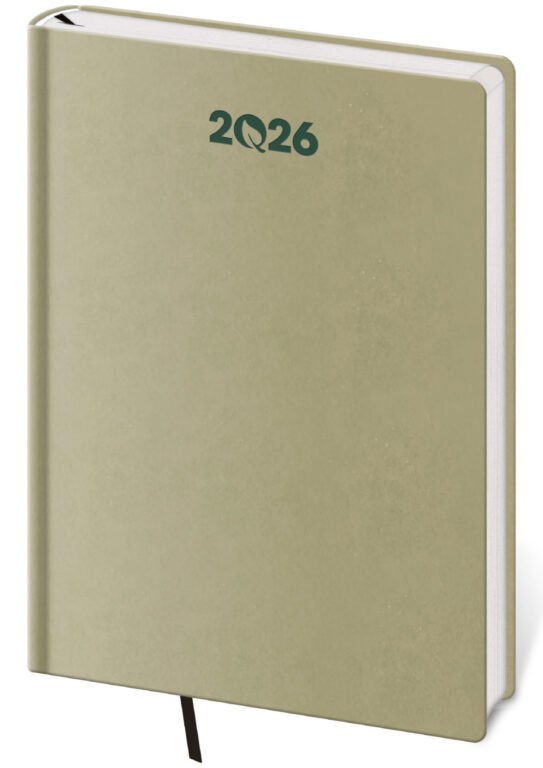 Diáře 2026, plánovací diáře - Denní diář A5 ECO Kiwi