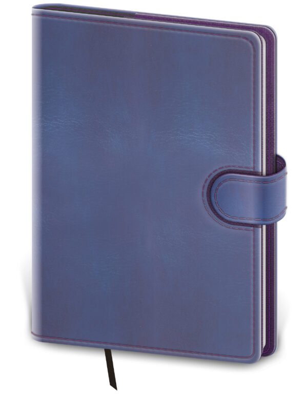 SOFT (ekologické desky) - Denní diář A5 Flip Double Violet