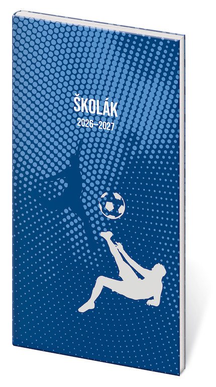 Diáře 2027, plánovací diáře - Diář Školák Sport 2026/27 - české kalendárium