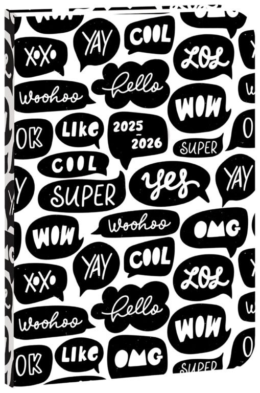 SOFT (ekologické desky) - Školní diář STUDENT Cool 2025/26 - české kalendárium